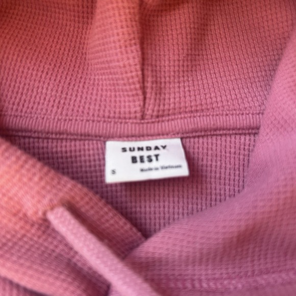 Sunday Best Crop Sweatshirt Small light Pink - Picture 6 of 9